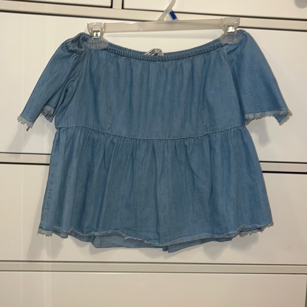 Zara off the shoulder top